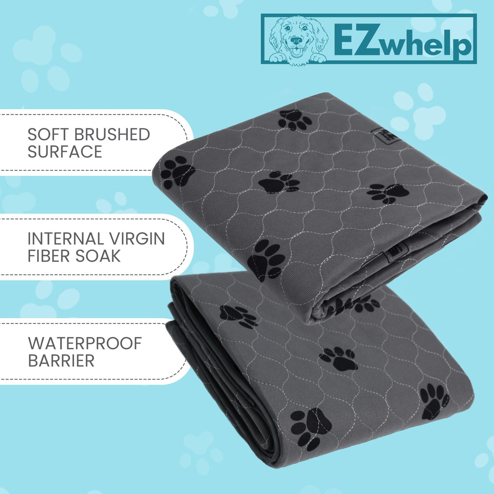 EZwhelp absorbent quick-dry core soaks up spills quickly.