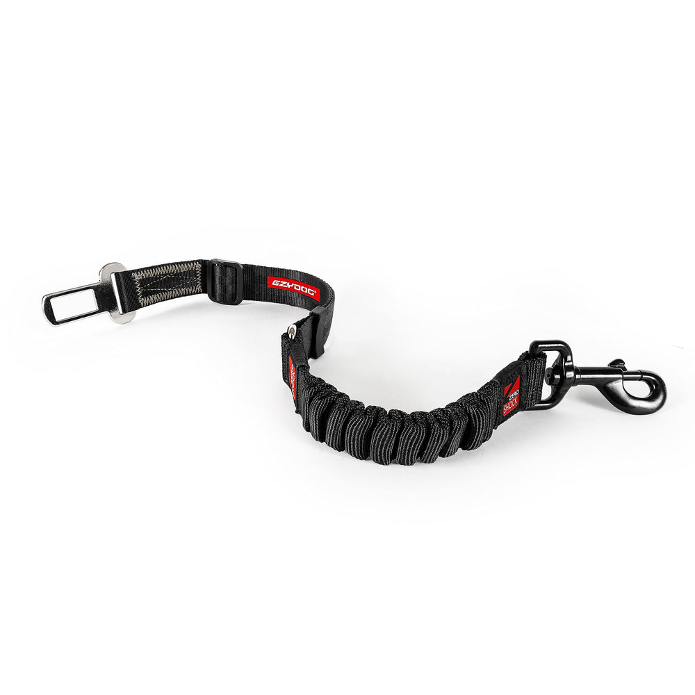 EzyDog adjustable tether fits 20 to 26 inches for versatile dog sizing.