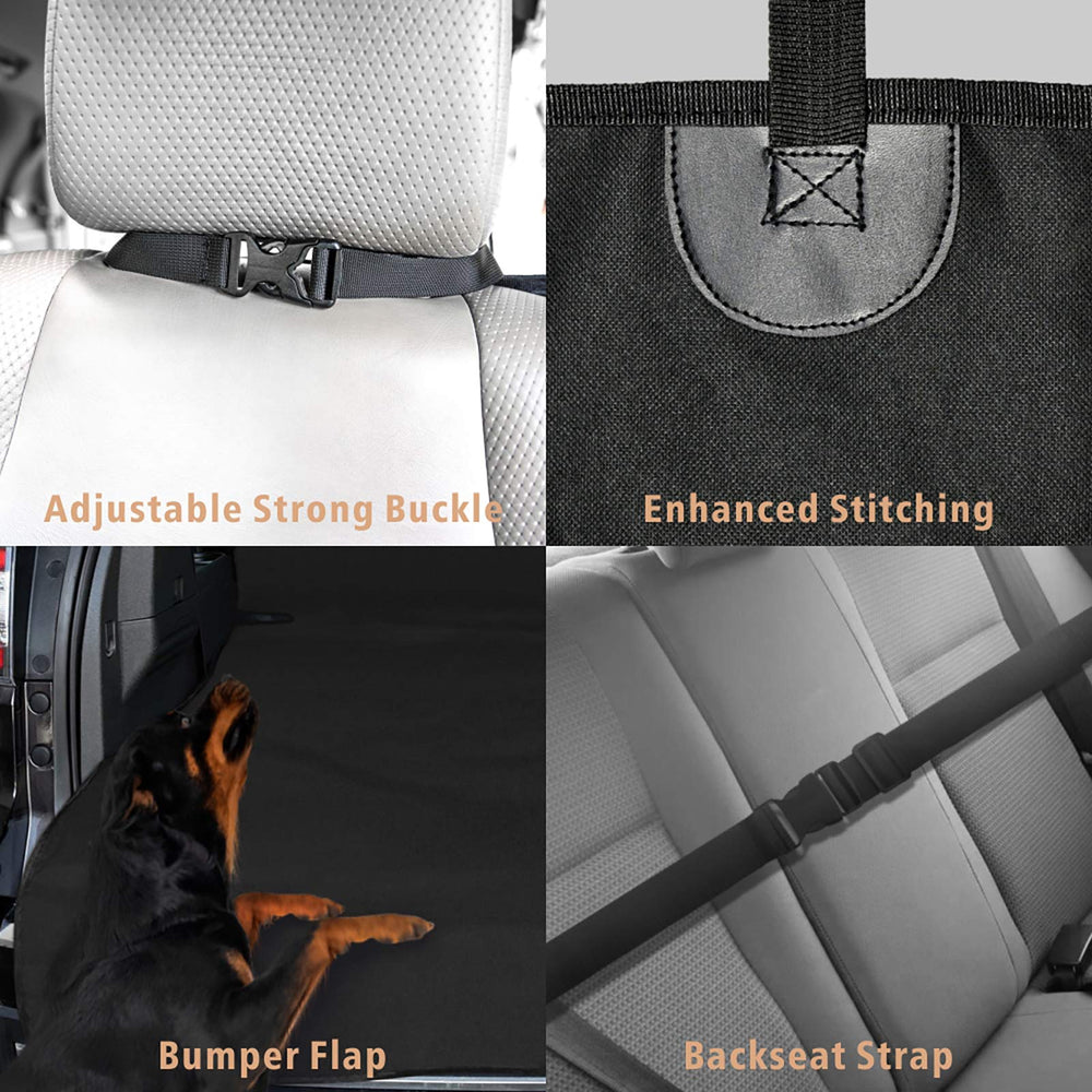 F-color padded comfort for pets on trips enables relaxed rides