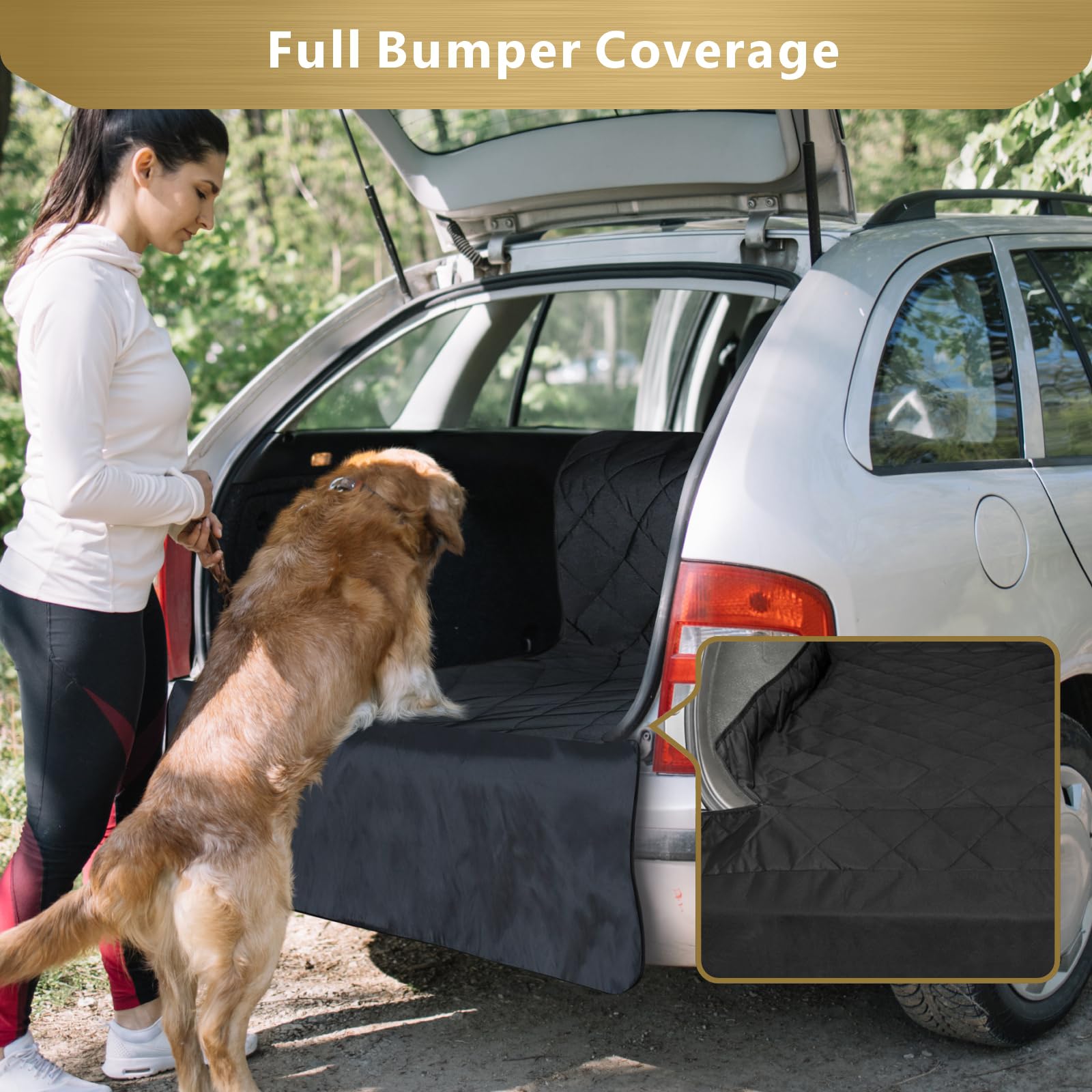 F-color SUV liner fits up to 60 x 40 inches for many vehicles.
