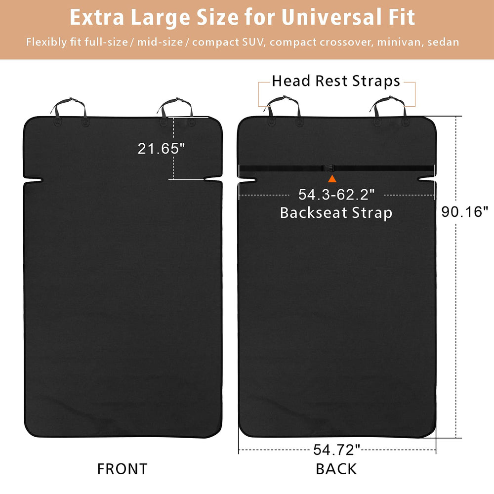 F-color bumper flap protector guards doors during dog entry
