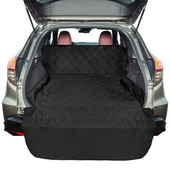 F-color SUV Cargo Liner universal fit protects mid-size SUV cargo space