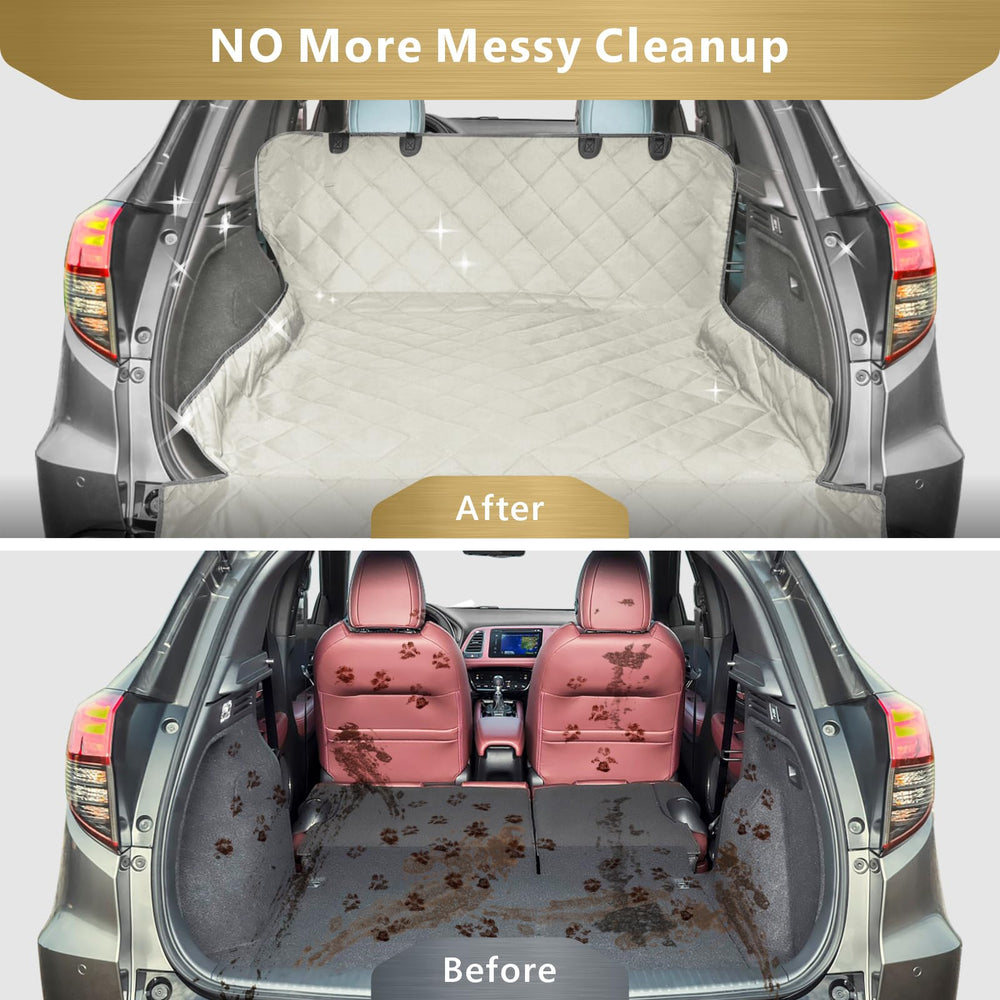 F-color SUV Cargo Liner water-resistant layers prevent leaks and odors