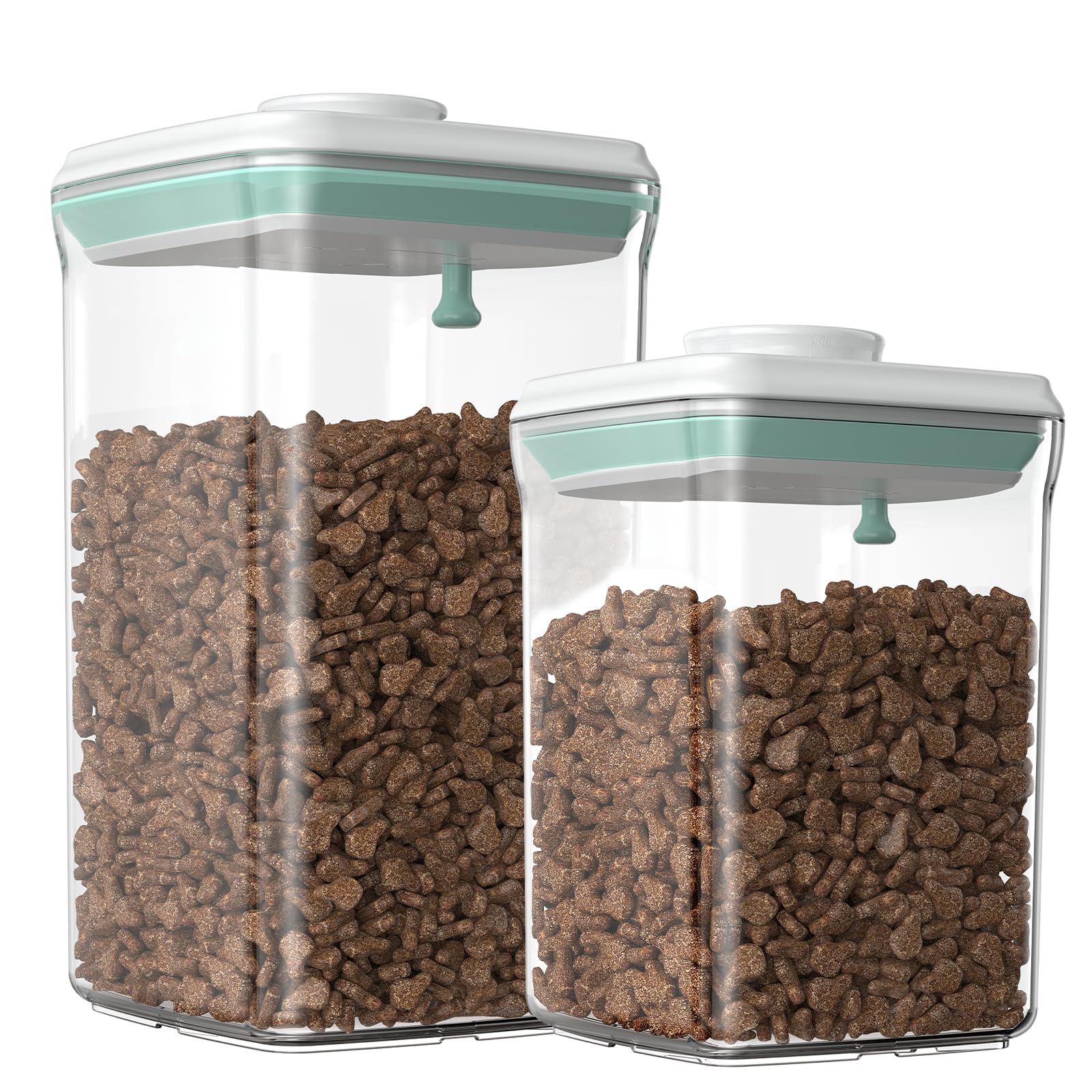 FAFAFLYER airtight lid on the treat jar keeps snacks fresh.