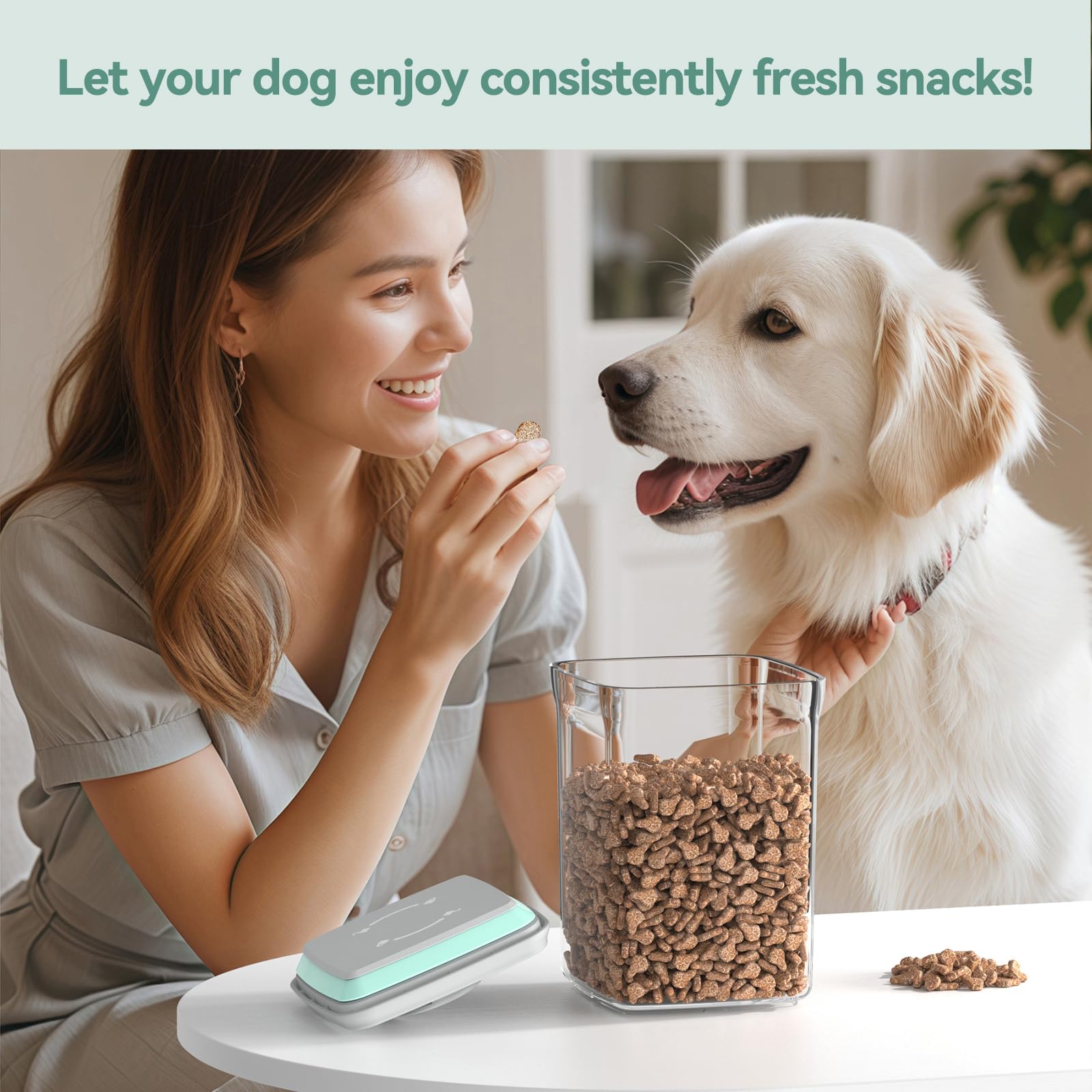 FAFAFLYER two-pack doubles storage options for treats.