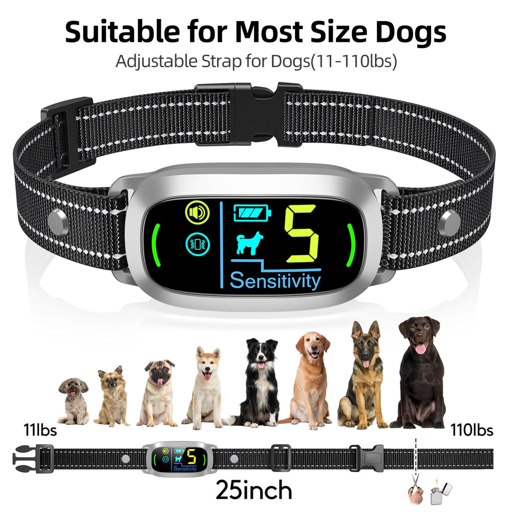 FAFAFROG bark collar waterproof icon image indicates IP67 protection.