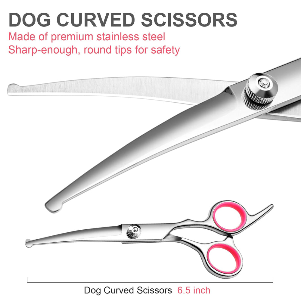 FAIGEO straight scissors enabling quick, accurate trims on legs and back