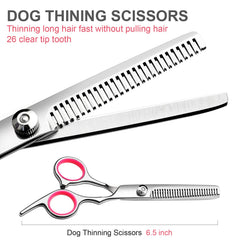 FAIGEO grooming comb for coat inspection and detangling
