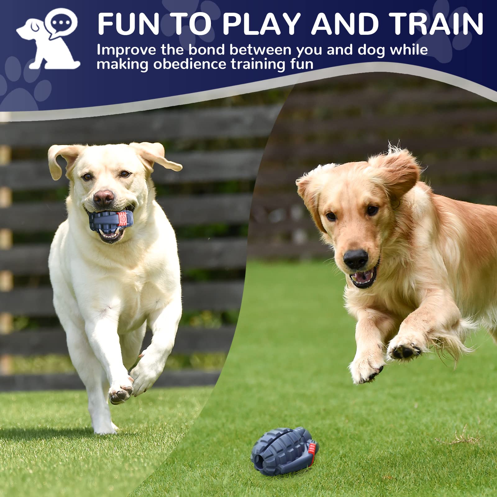 Fairsh dishwasher-safe dog toy for easy cleaning after snack sessions.