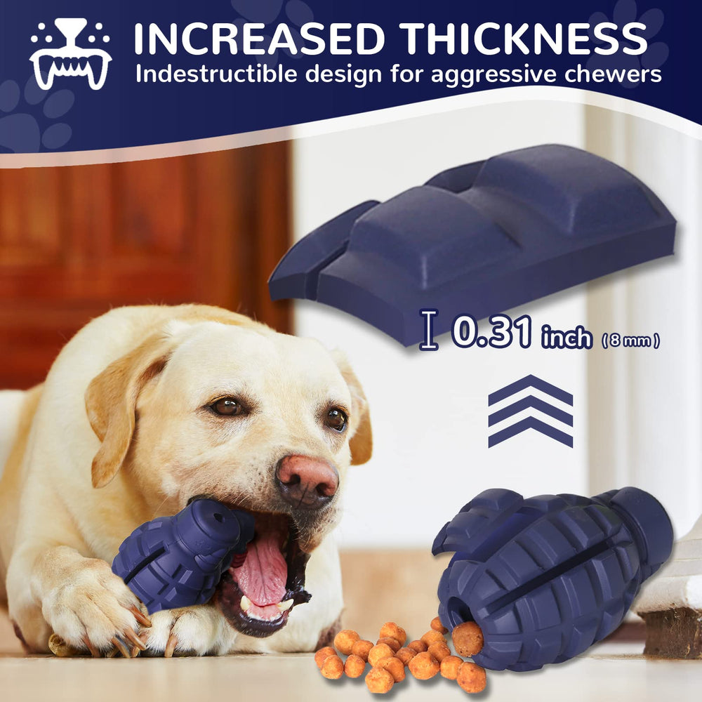 Fairsh indestructible dog toy for strong chewers, built to last during tough play.