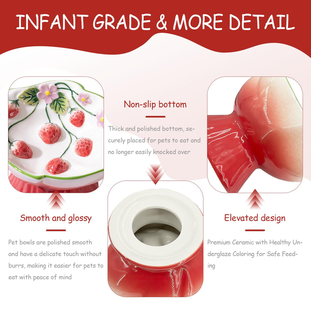 FALESHOS anti-vomit design reduces splashes during meals