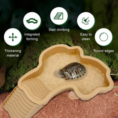 FALESHOS cobblestone interior adds natural look and secure footing for climbing.