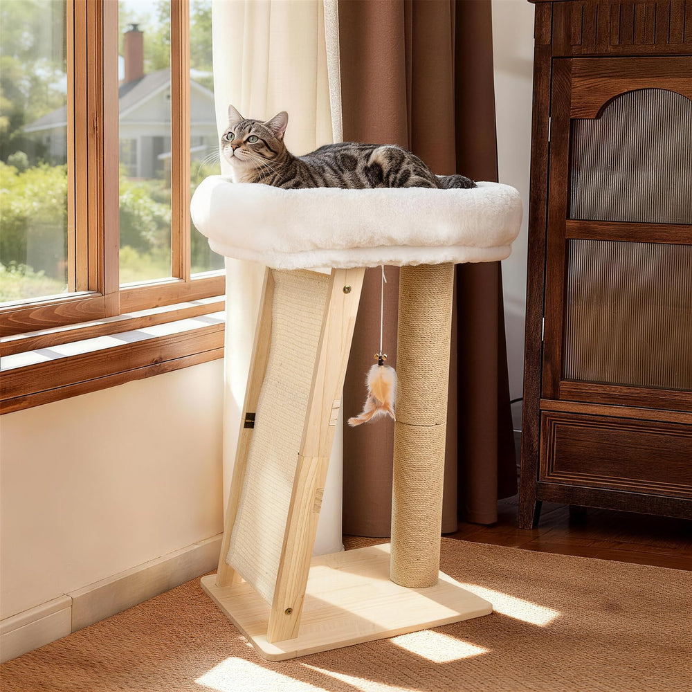 Famifit plush pad shows detachable design for easy cleaning and comfy naps.