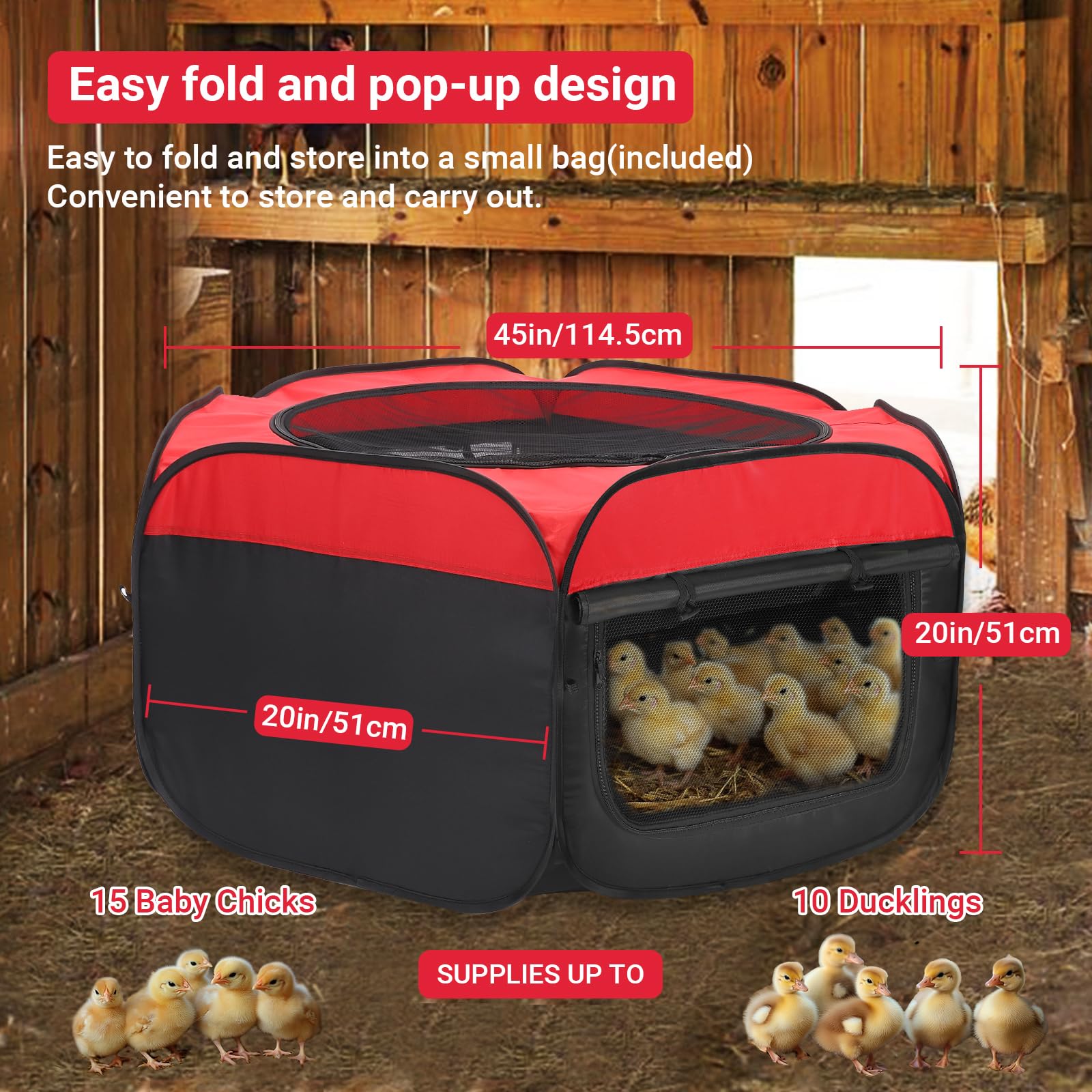 FAMIROSA insulation mats help retain heat and reduce drafts in the brooder.