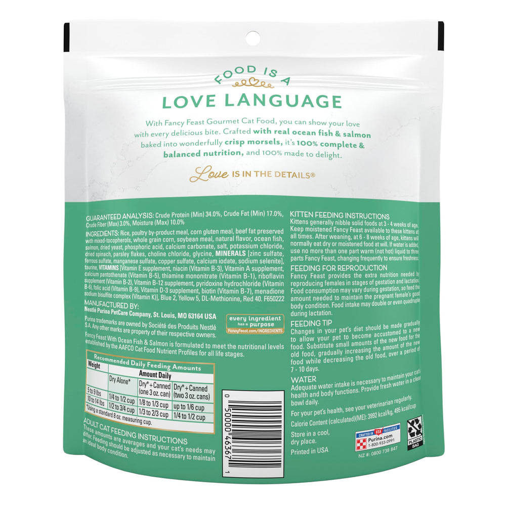 Fancy Feast provides 100 percent balanced nutrition in every serving.