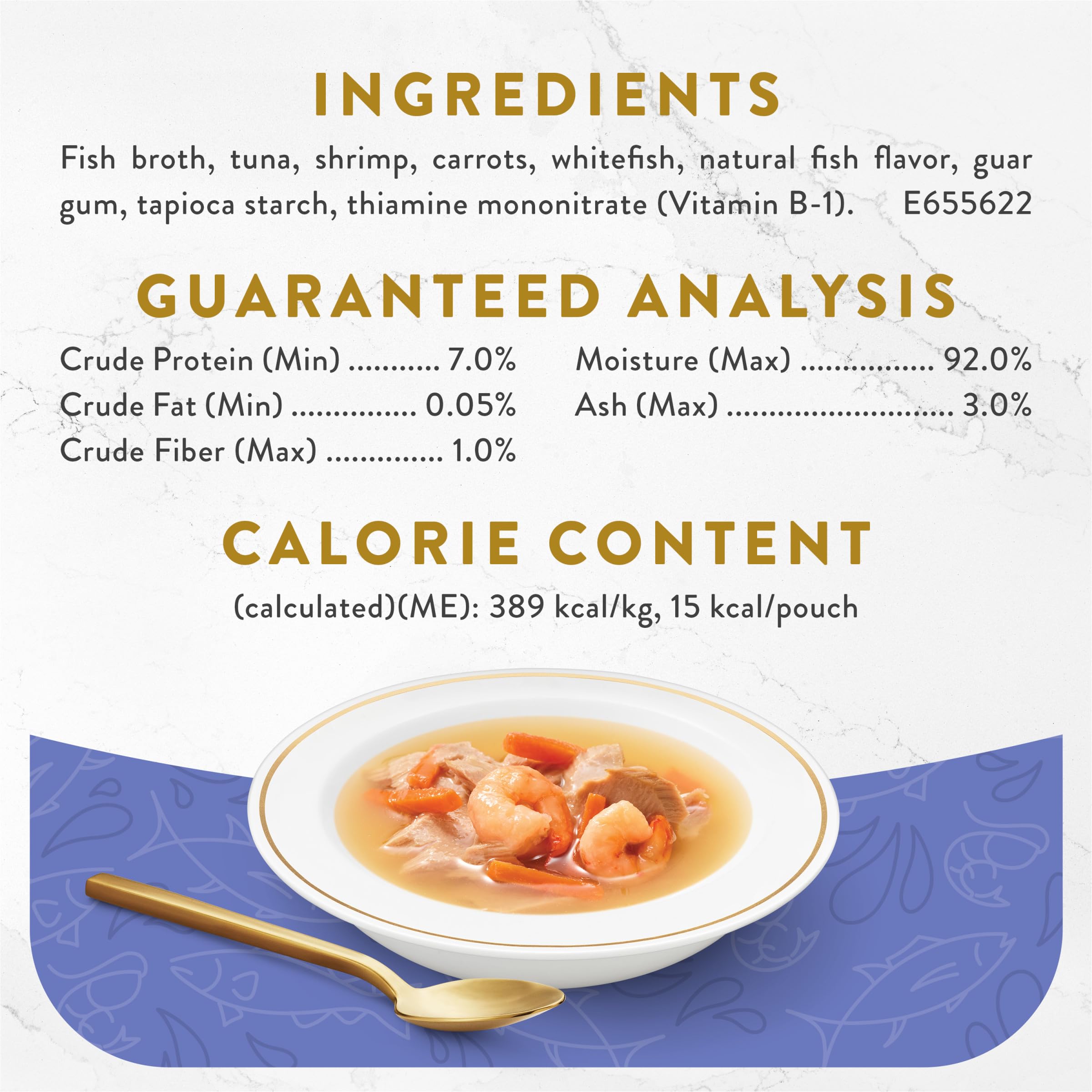 Fancy Feast Broths Classic Silky broth close-up highlighting velvety texture.