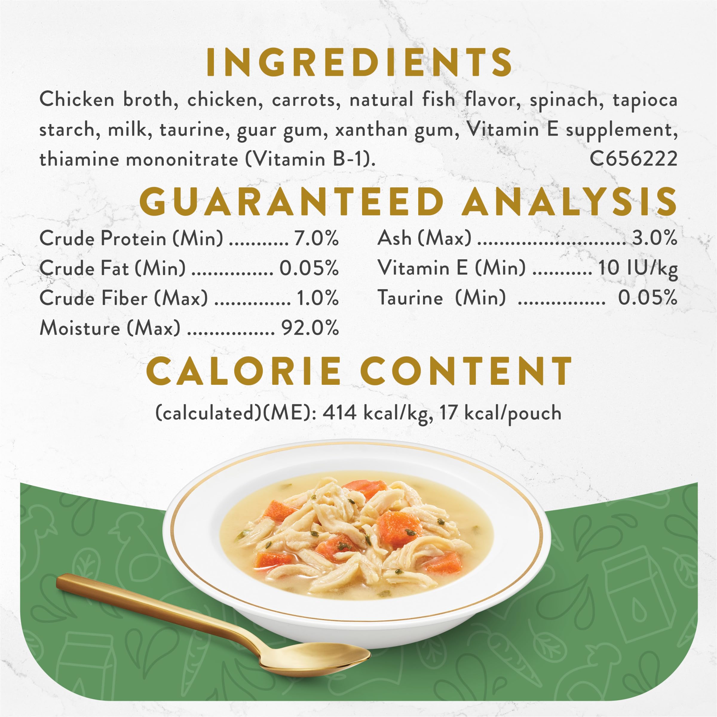 Fancy Feast Broths Creamy Senior Serving Over Kibble demonstrates moisture and variety in meals.