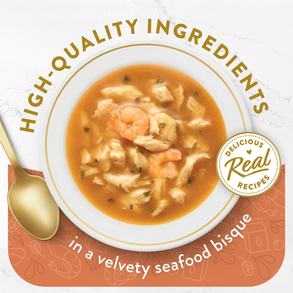 Fancy Feast cat topper over kibble to boost moisture and flavor