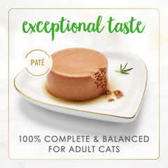 Fancy Feast Chopped Grill Feast Pate texture close-up showing smooth pate