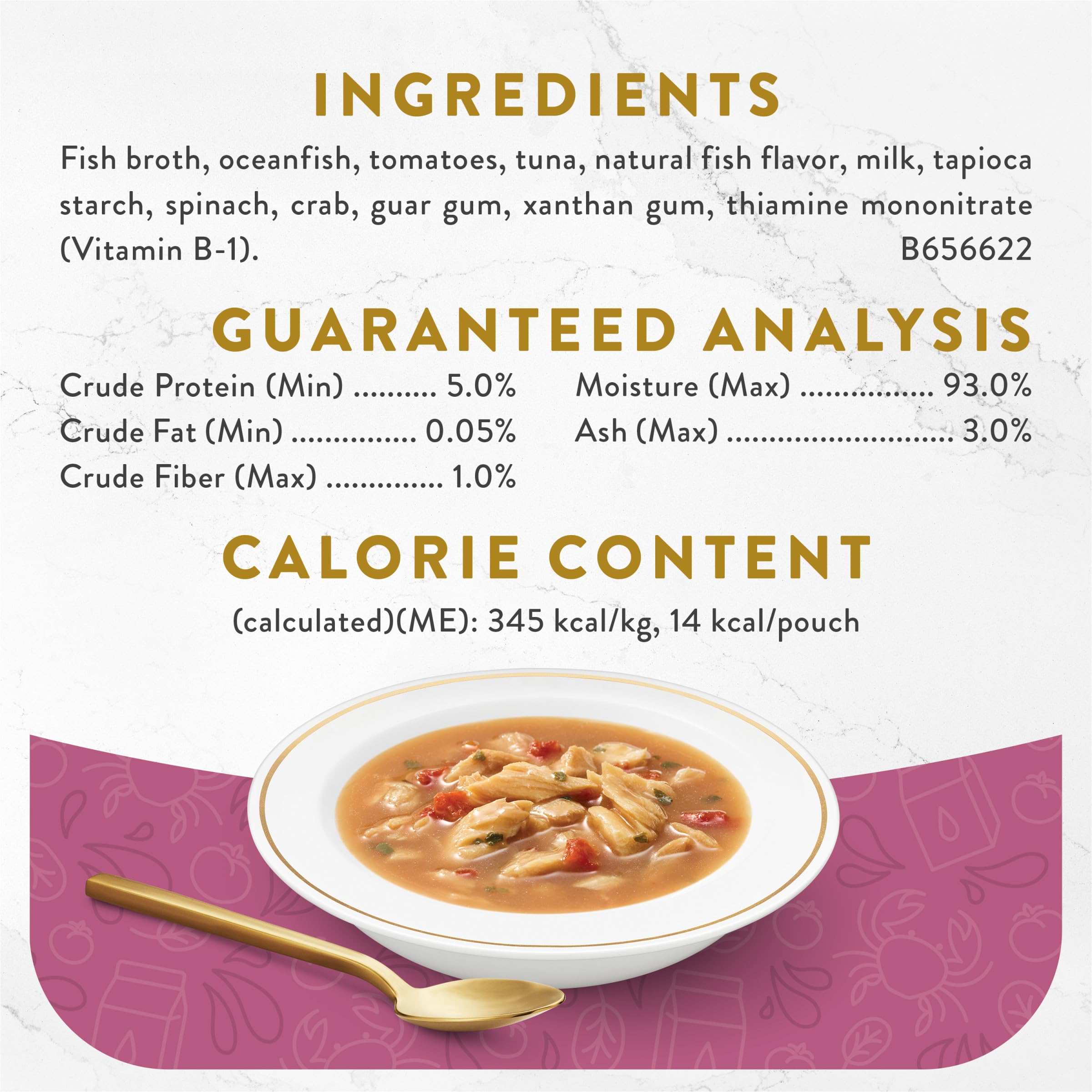Fancy Feast easy-to-pour portion pouch simplifies daily feeding.