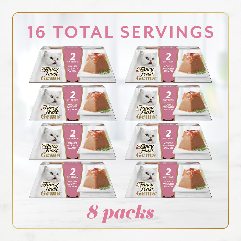 Fancy Feast Gems Easy Peel Portion convenient, mess-free serving for busy cats.