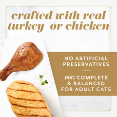 Fancy Feast Gems gravy halo topping image adds savoriness that enhances mealtime appeal.