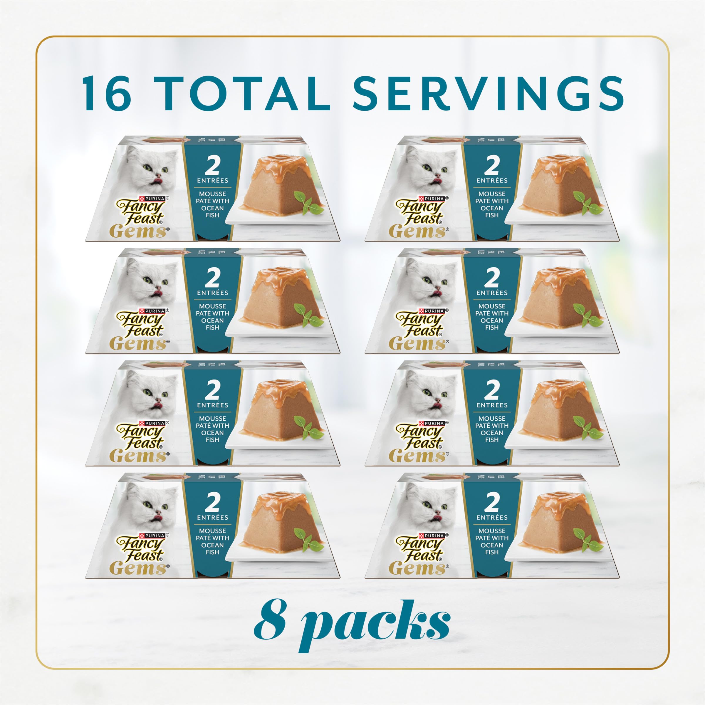 Fancy Feast Gems gravy halo close-up emphasizes layered flavor in every serving.