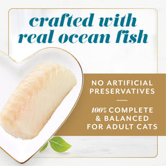 Fancy Feast Gems twin-pack opening demonstrates convenient, portion-controlled servings for easy meals.