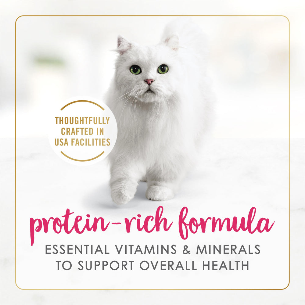 Fancy Feast gravy formula made in Purina facilities with quality checks
