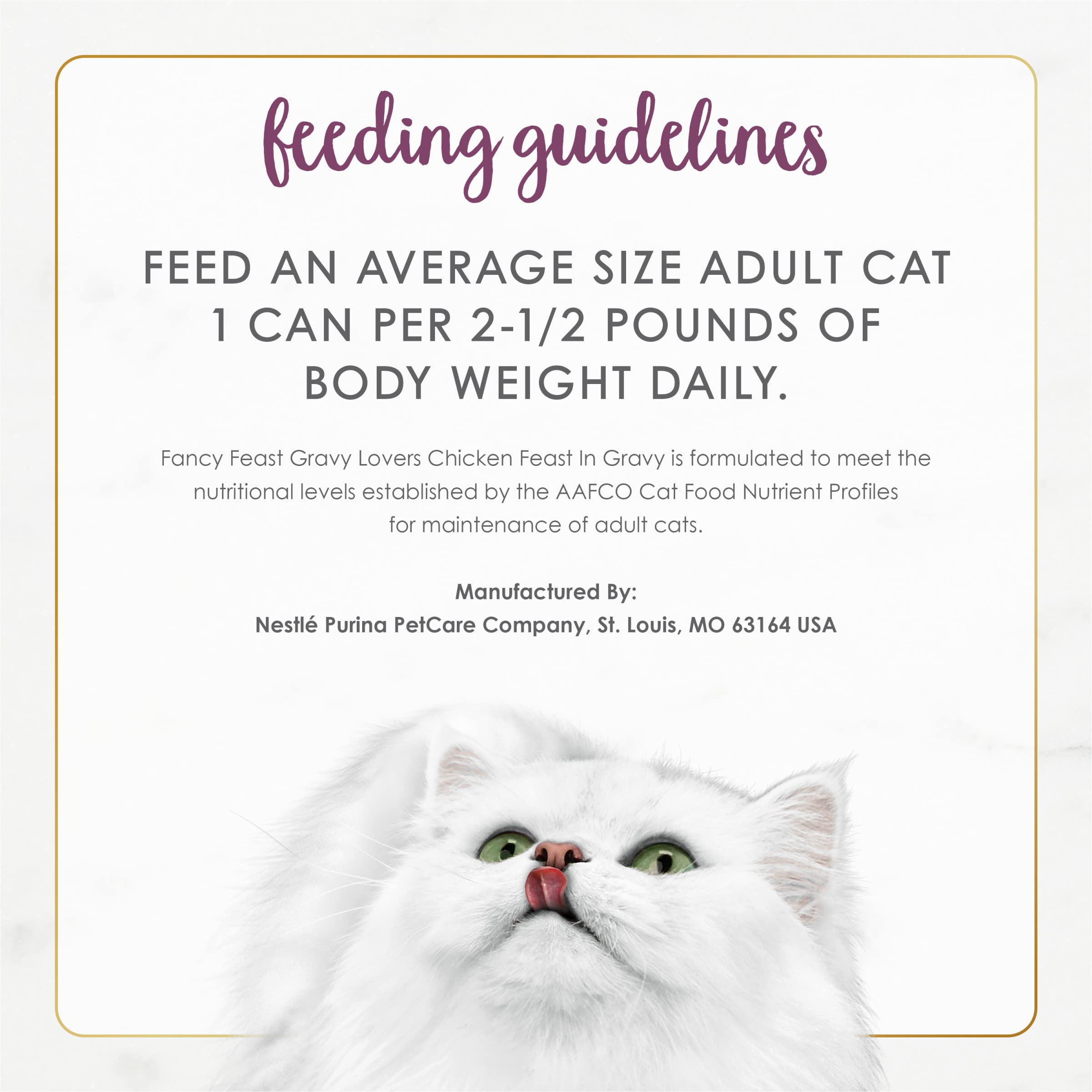 Fancy Feast Gravy Lovers made in U.S. facilities with safety checks.