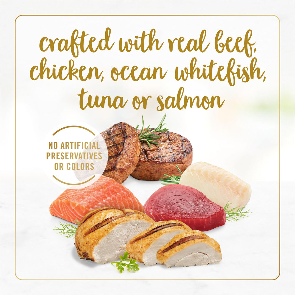 Fancy Feast Gravy Lovers ocean whitefish pate in gravy with seafood flavor