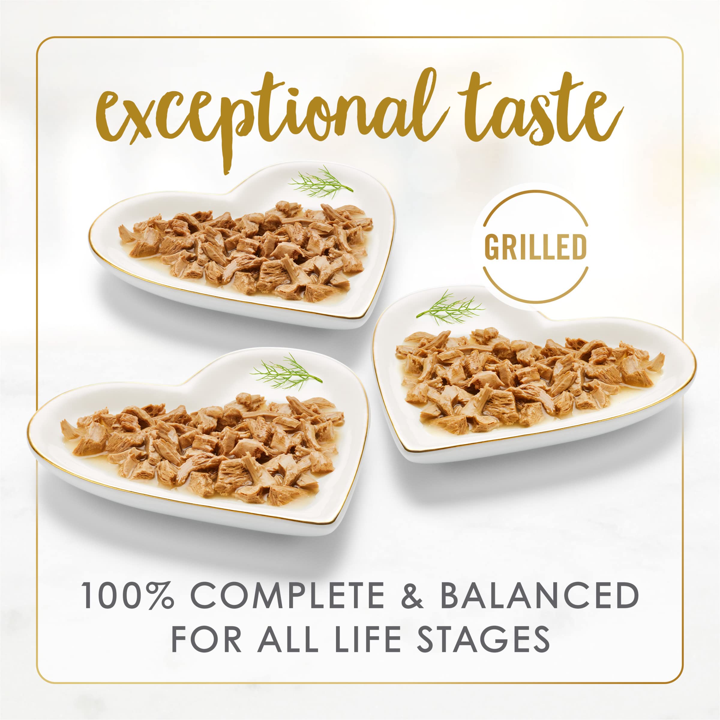 Fancy Feast Grilled Seafood Feast in Gravy can delivers savory nutrition for picky eaters.