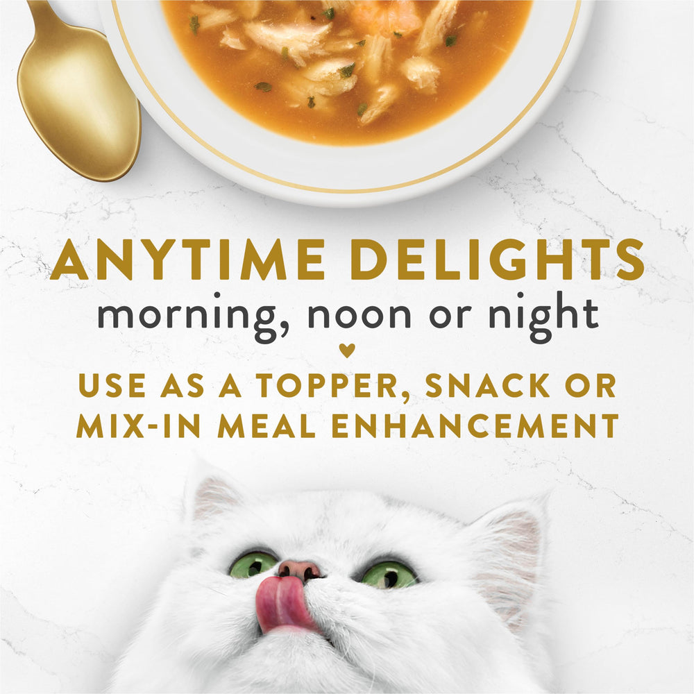 Fancy Feast individually sealed pouches ensure freshness and mess-free serving