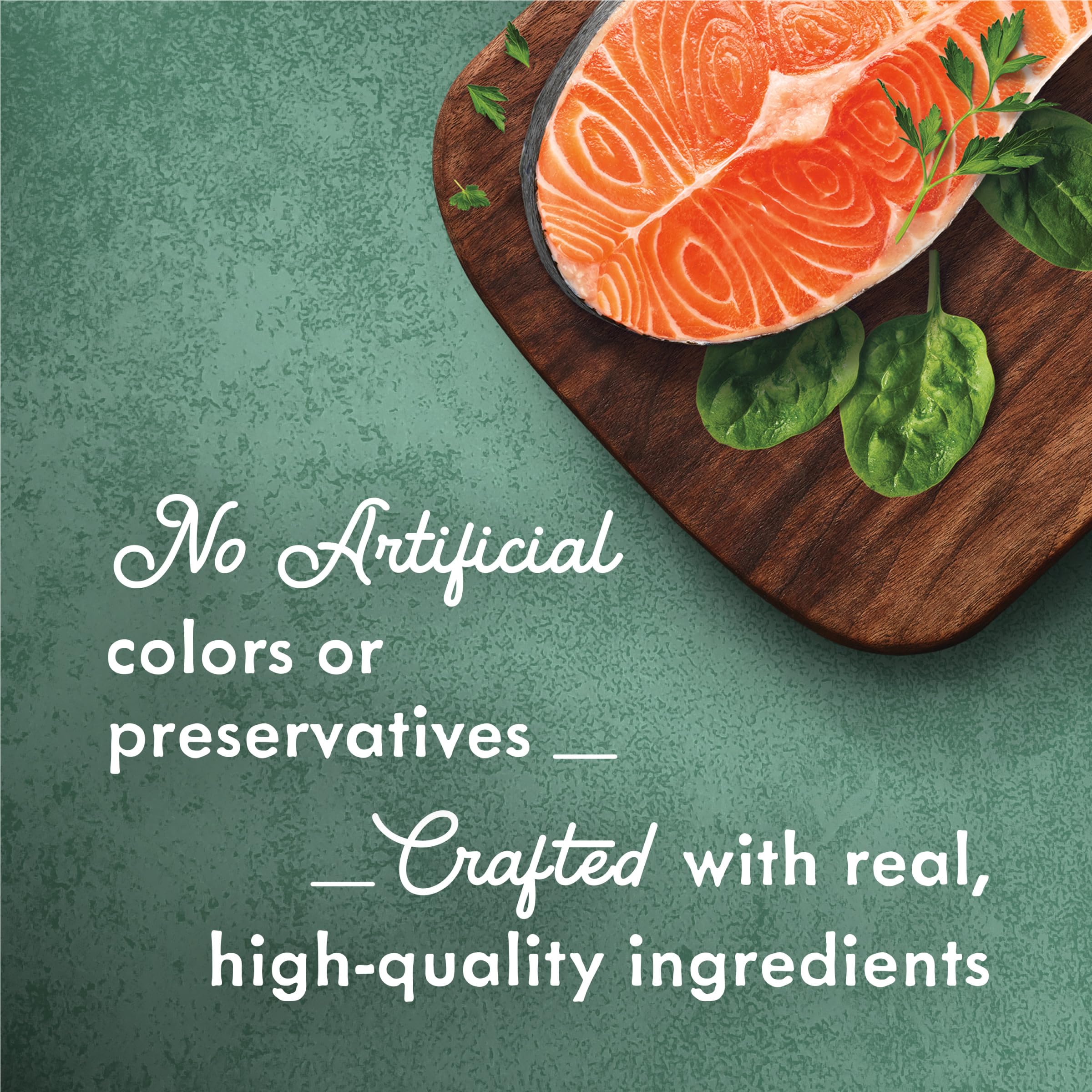 Made in U.S. facilities, Fancy Feast Medleys Florentine preserves quality.
