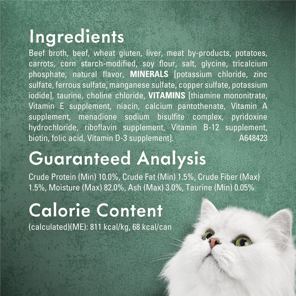 Savory juices in Fancy Feast Medleys support moisture and flavor.