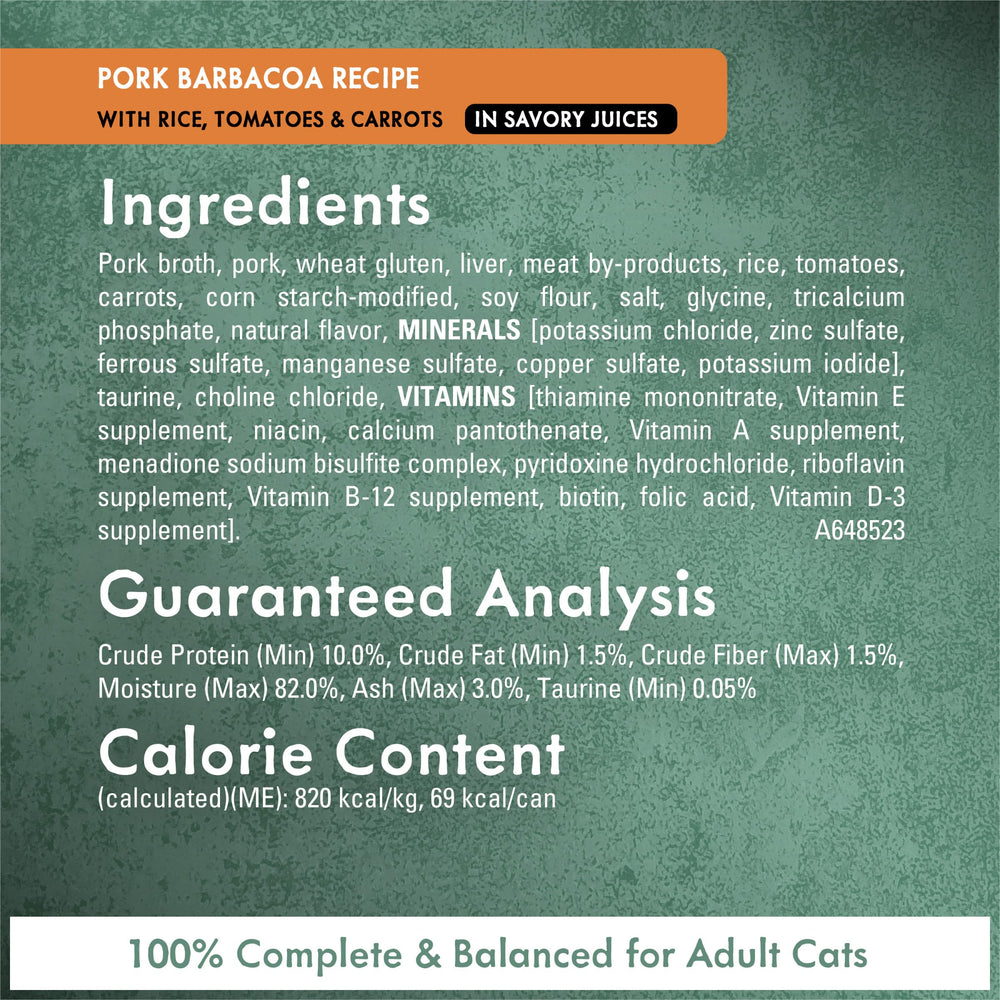 Fancy Feast Medleys Latin America balanced nutrition for adult cats in every can