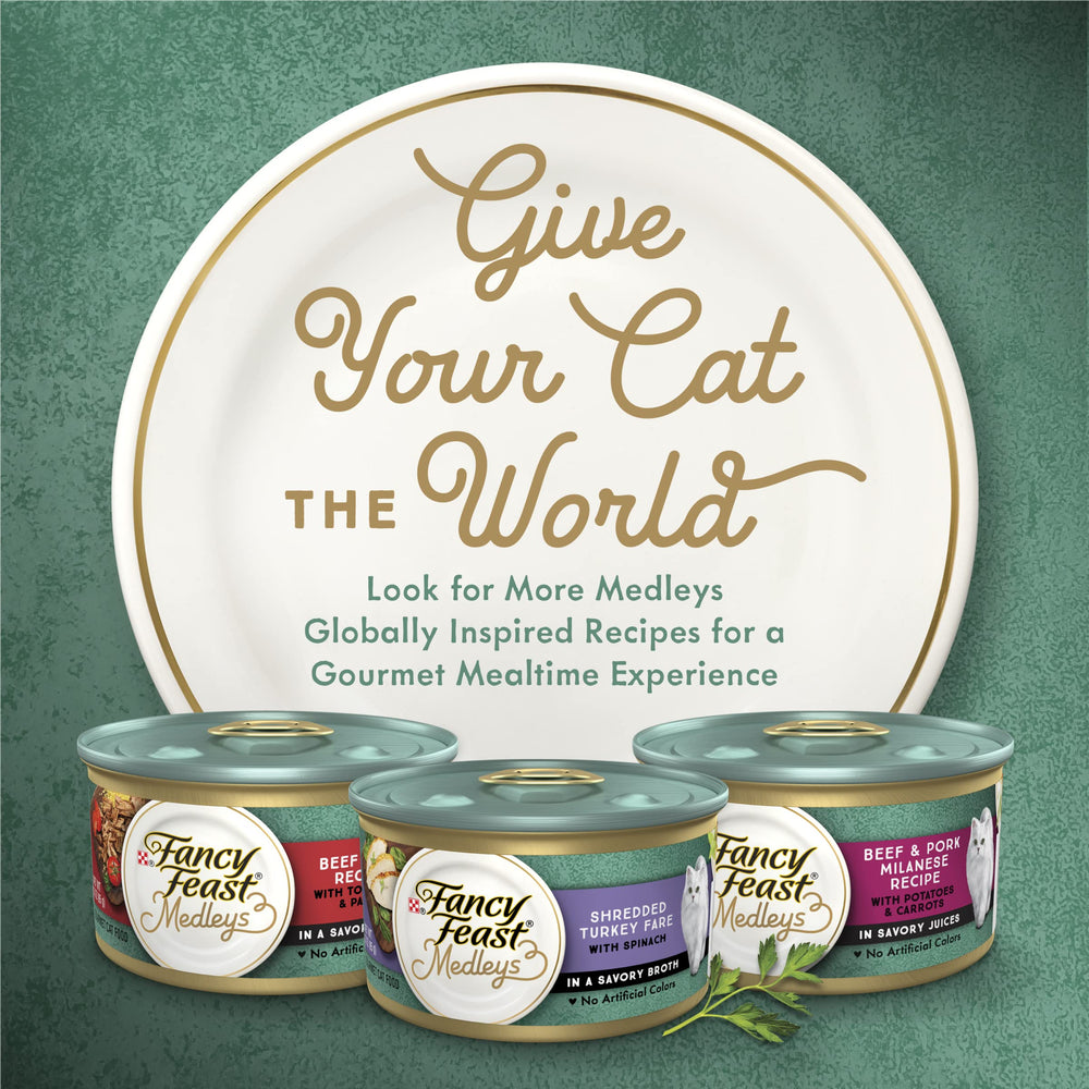 Fancy Feast Medleys No Artificial Colors Preservatives can appeal to health-conscious owners