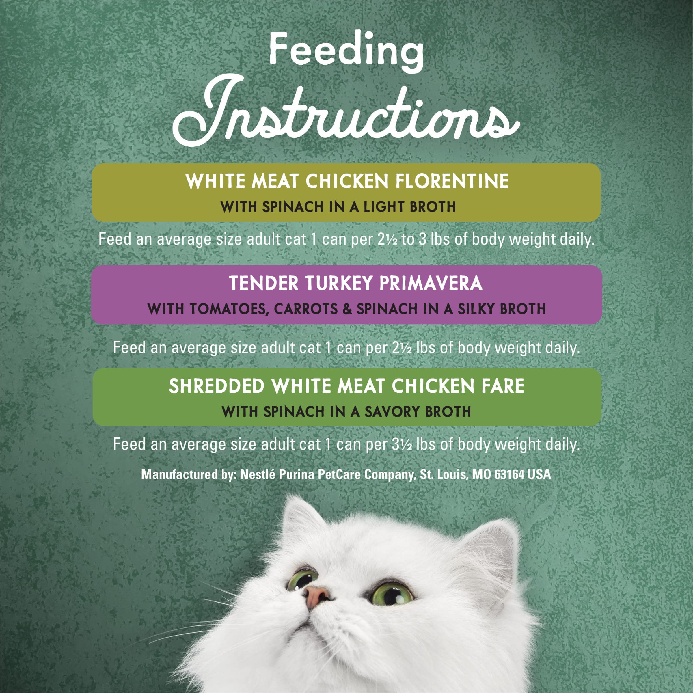 Serving suggestion with gravy to enhance flavor for cats.