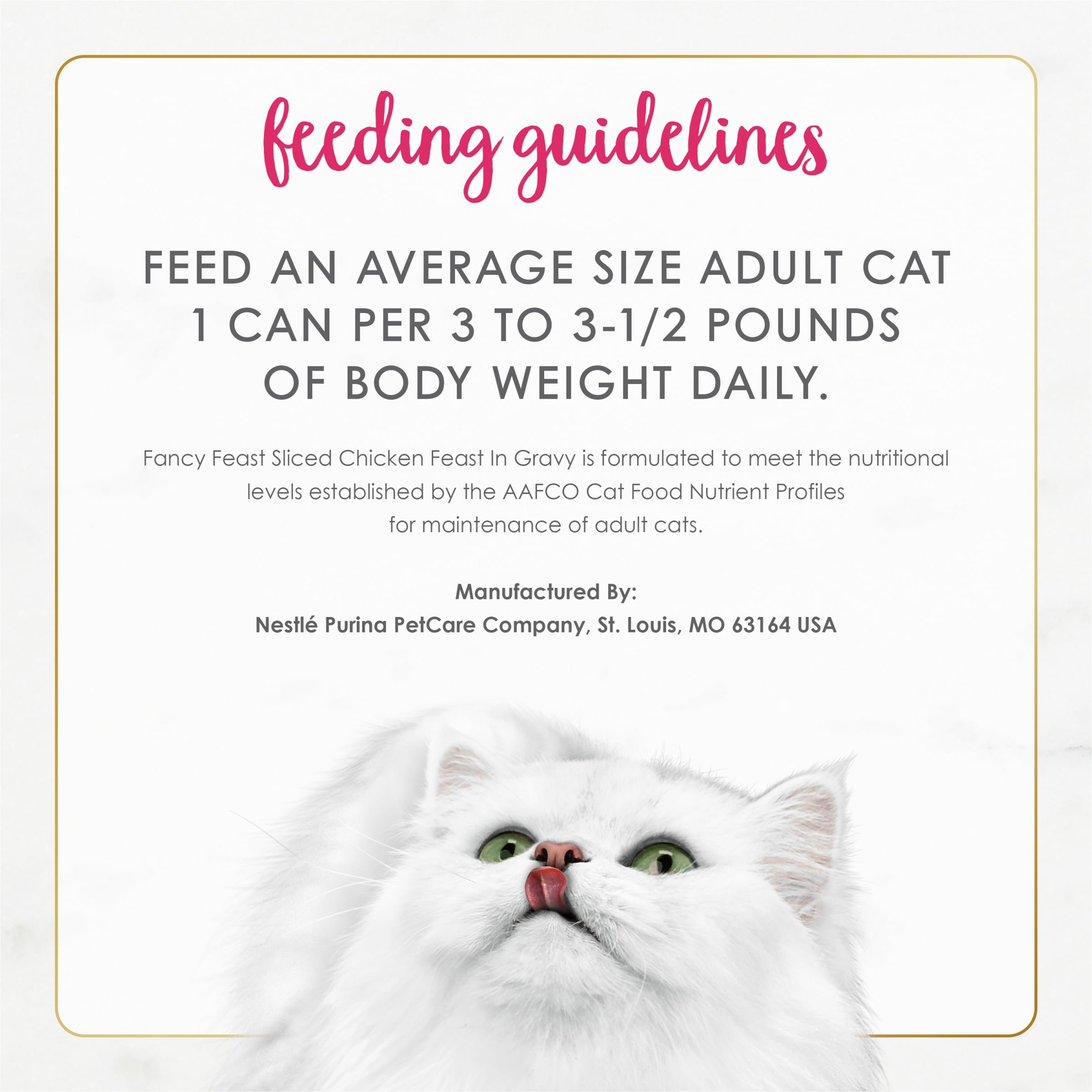 Fancy Feast 24-pack servings offer consistent meal options
