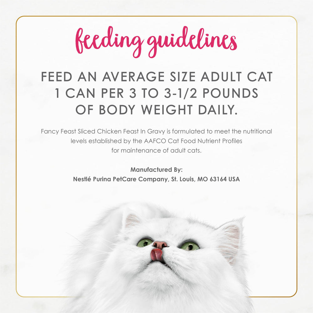 Fancy Feast 24-pack servings offer consistent meal options