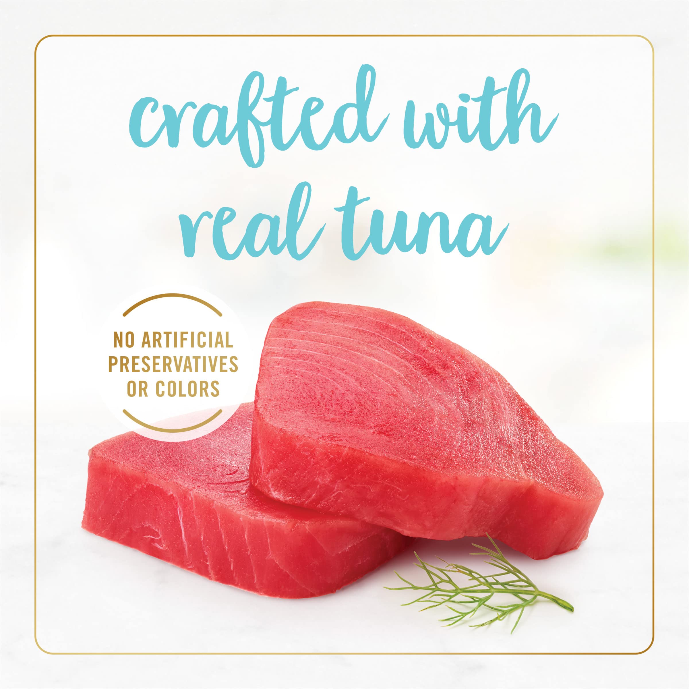 Fancy Feast packaging tuna feast 24-pack visible, convenient cat meal for everyday feeding.