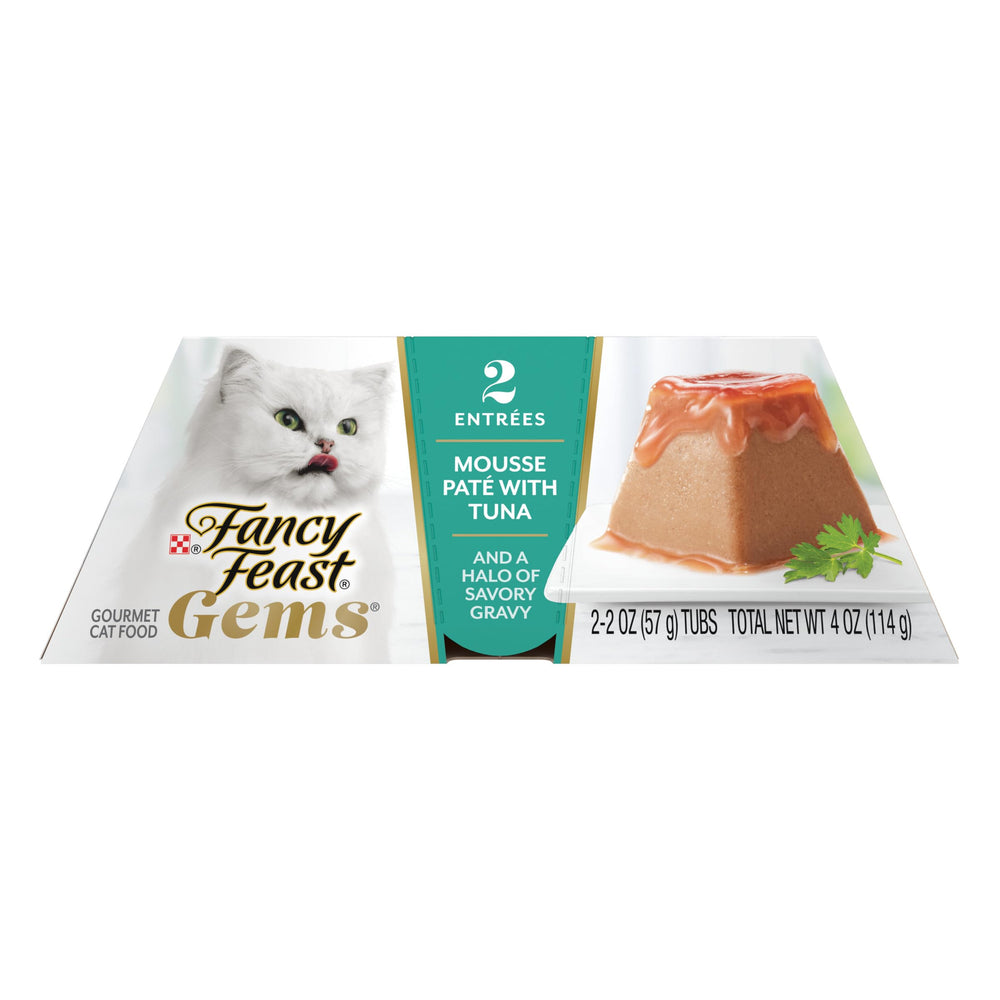 Gems cat food designed to appeal to picky eaters with a unique shape.