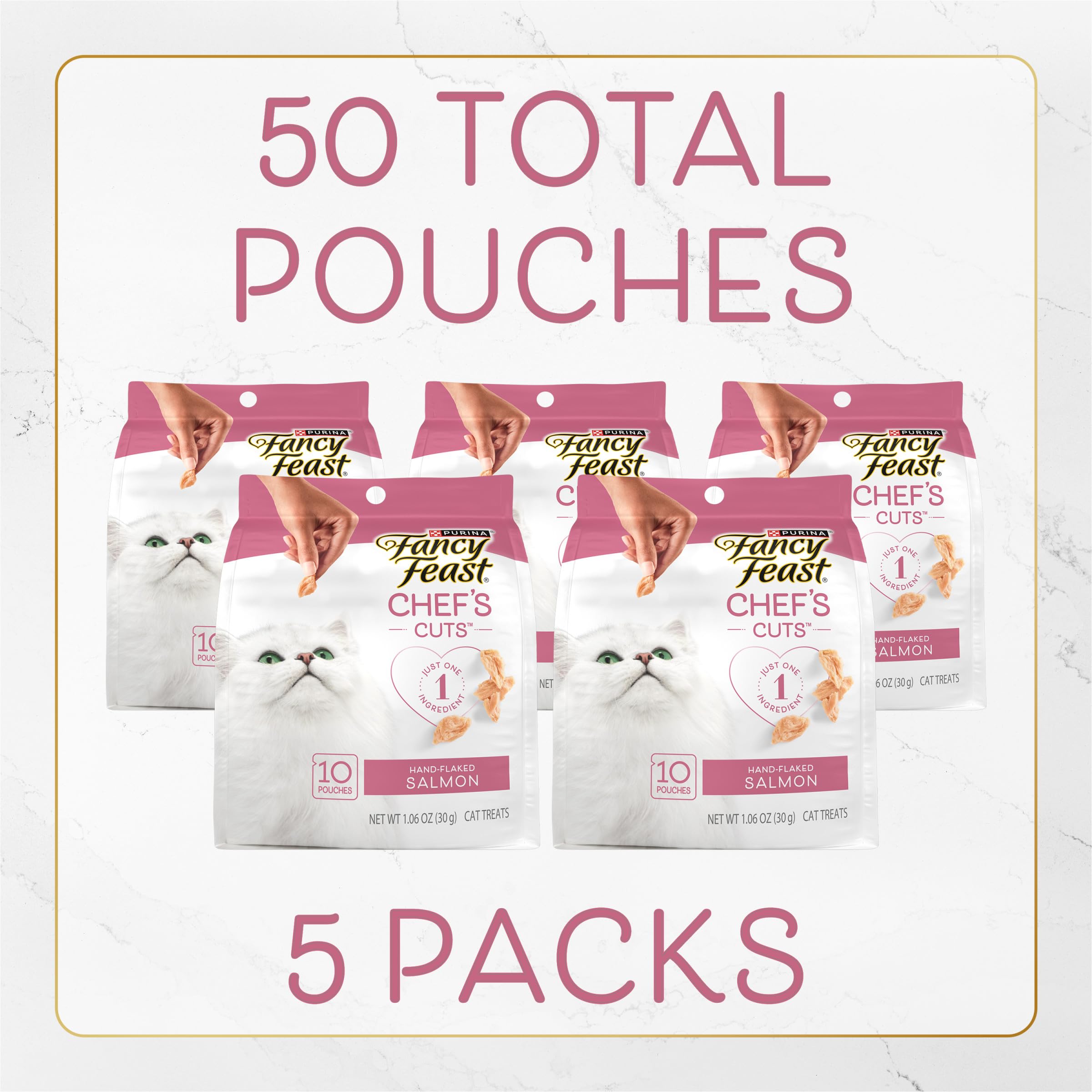 Single-serve packs highlight convenient portion control for daily treats