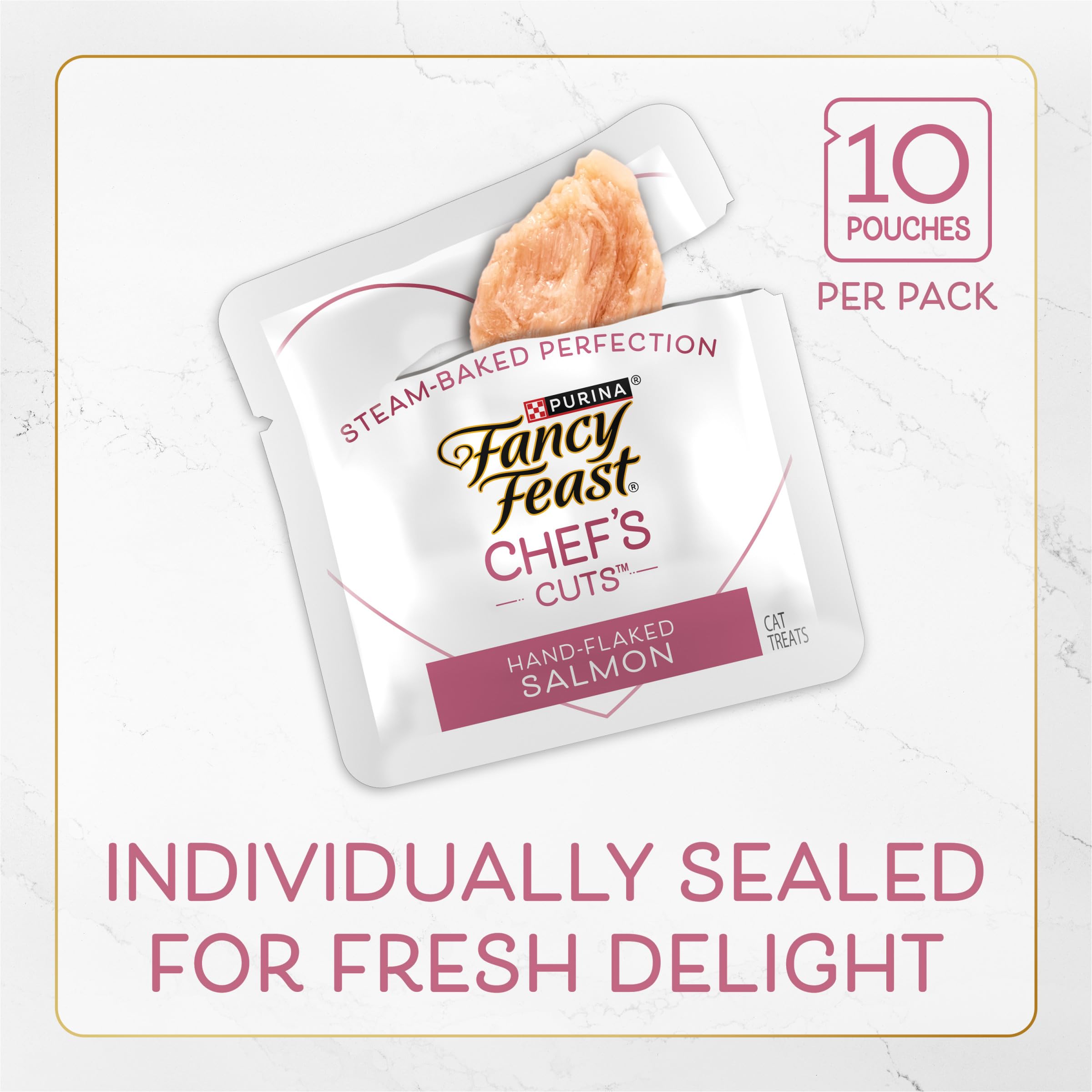 Resealable pouch displayed for easy storage and freshness preservation