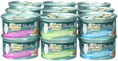Fancy Feast Purina Medleys Florentine Turkey image with savory recipe and greens.