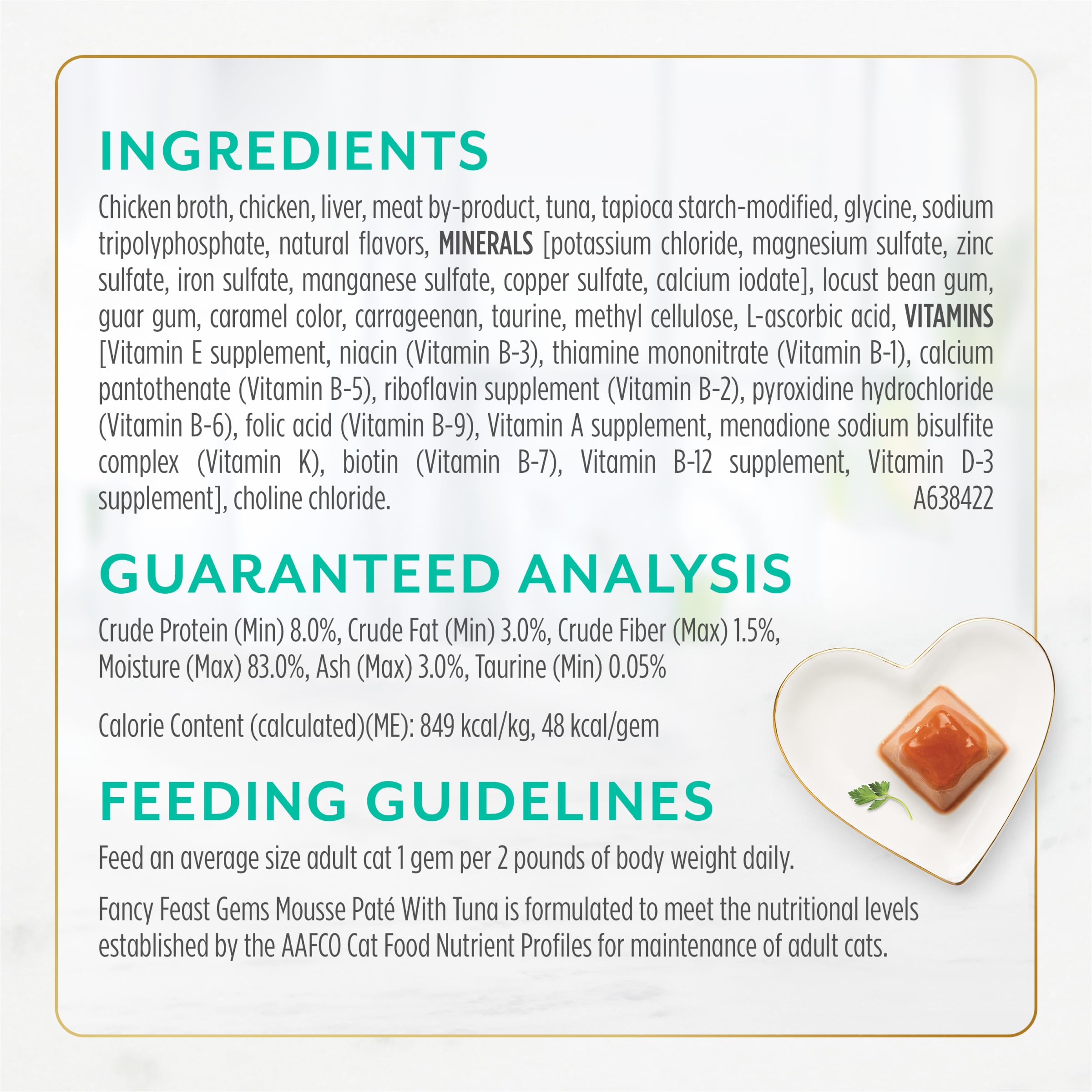Savory gravy topping enhances aroma and richness of the tuna pate.