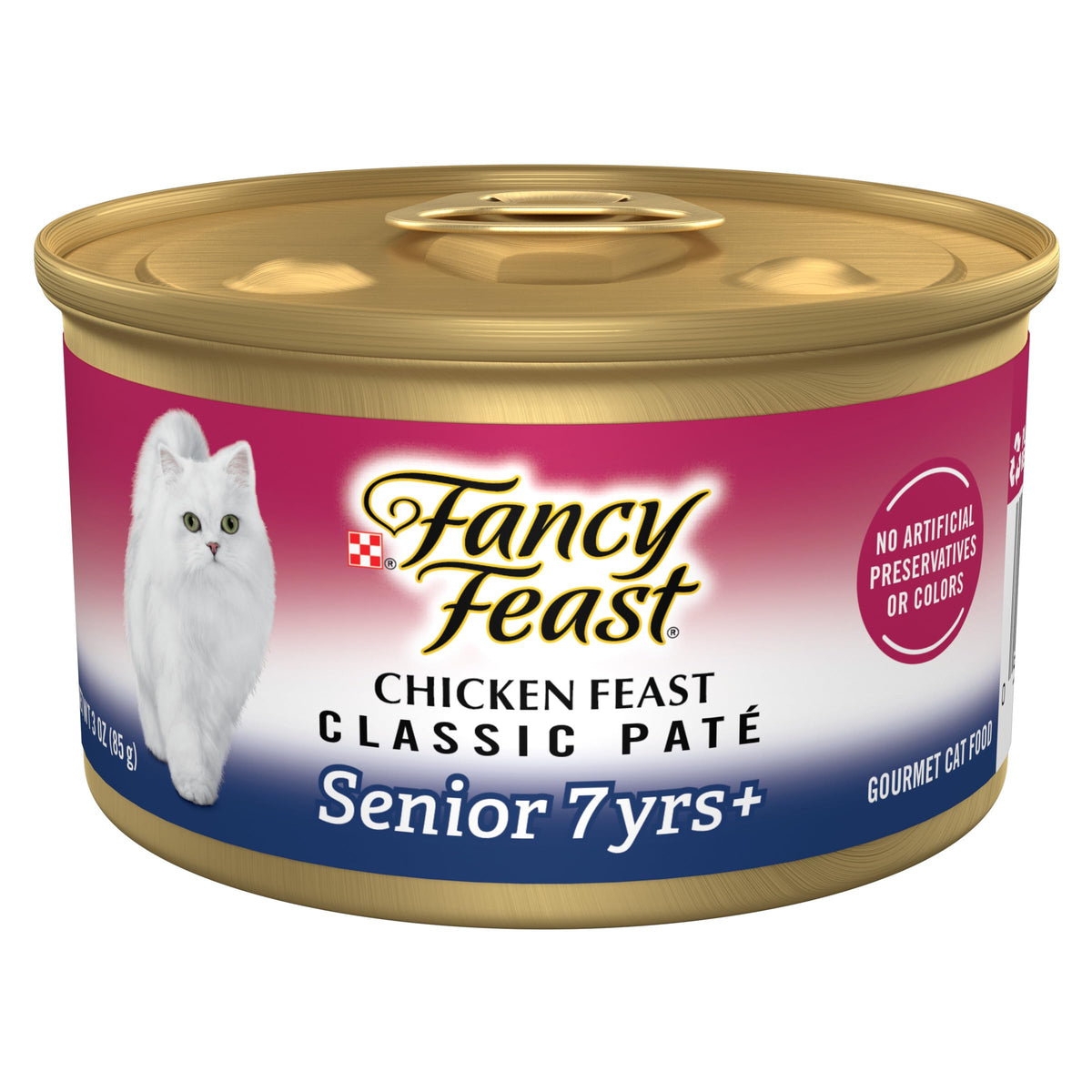 Fancy Feast senior chicken feast pâté 24-pack cans for convenient meals