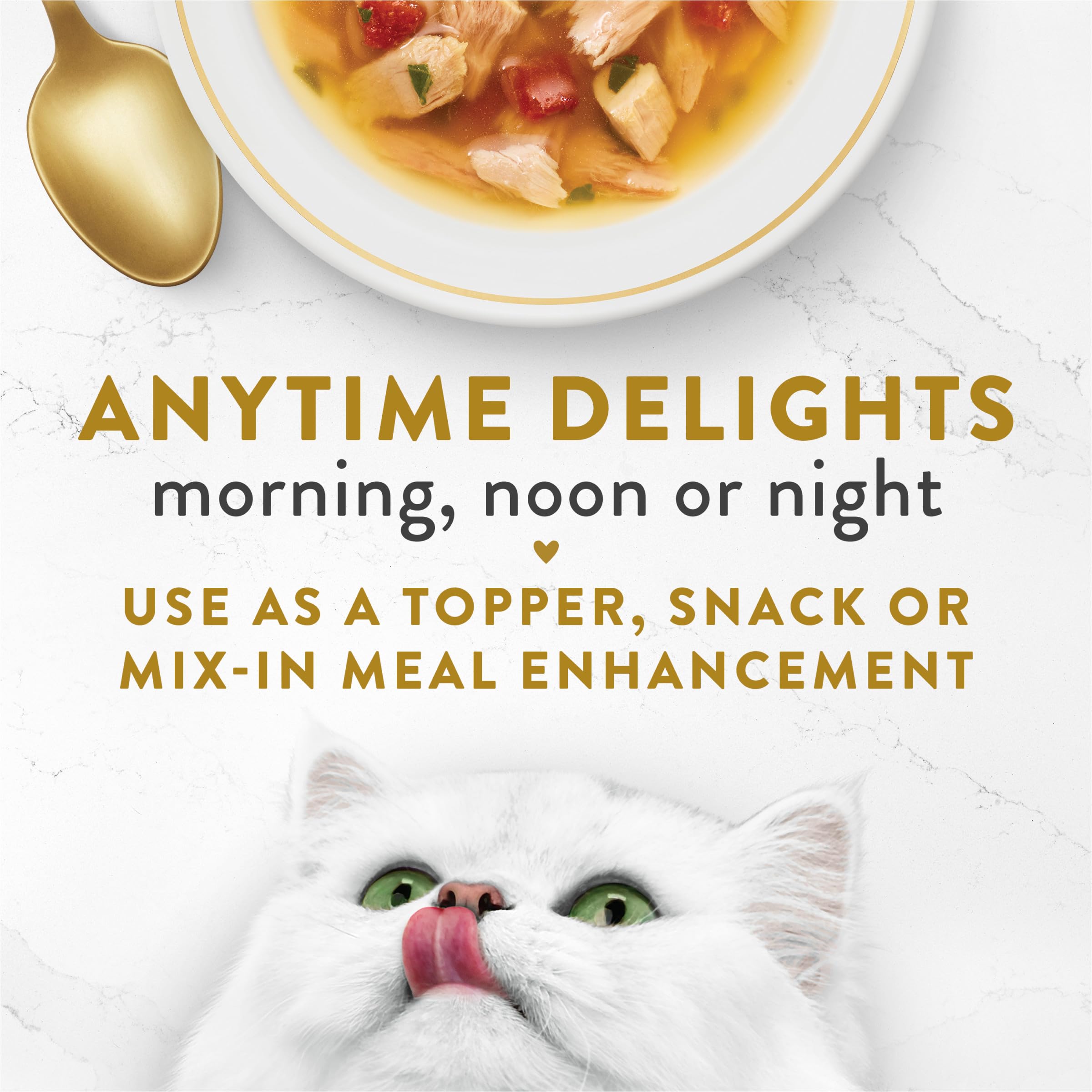 Fancy Feast no by-products and no artificial flavors for purity.