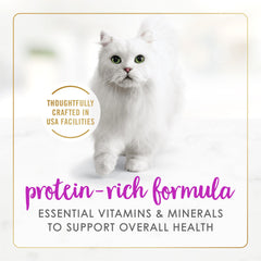 Smooth pate texture from Fancy Feast, appealing and palatable for cats.