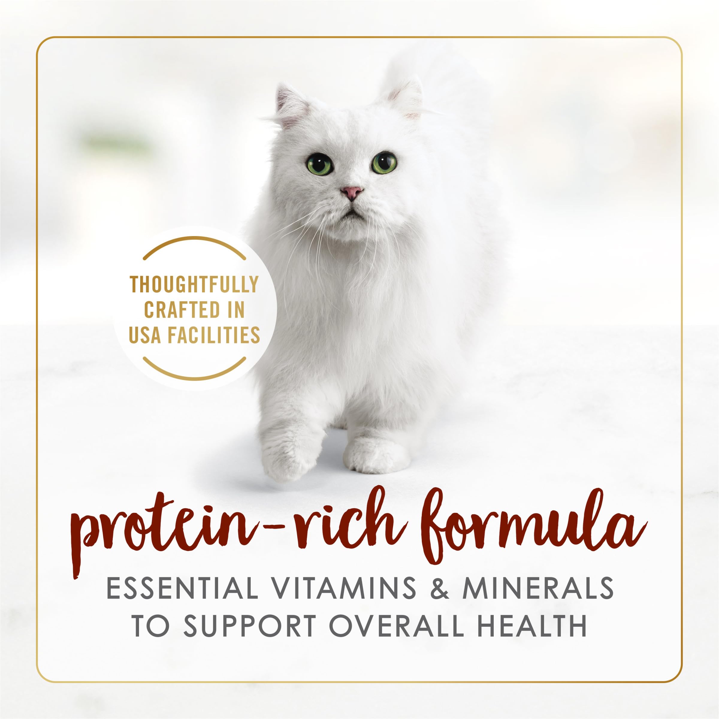 Nine-pack of Fancy Feast Tender Beef Feast Pate cans for convenient meals.
